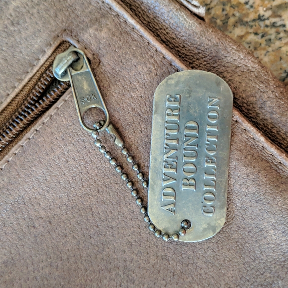 Vintage Leather Crossbody Purse.      #126 - Picture 10 of 12